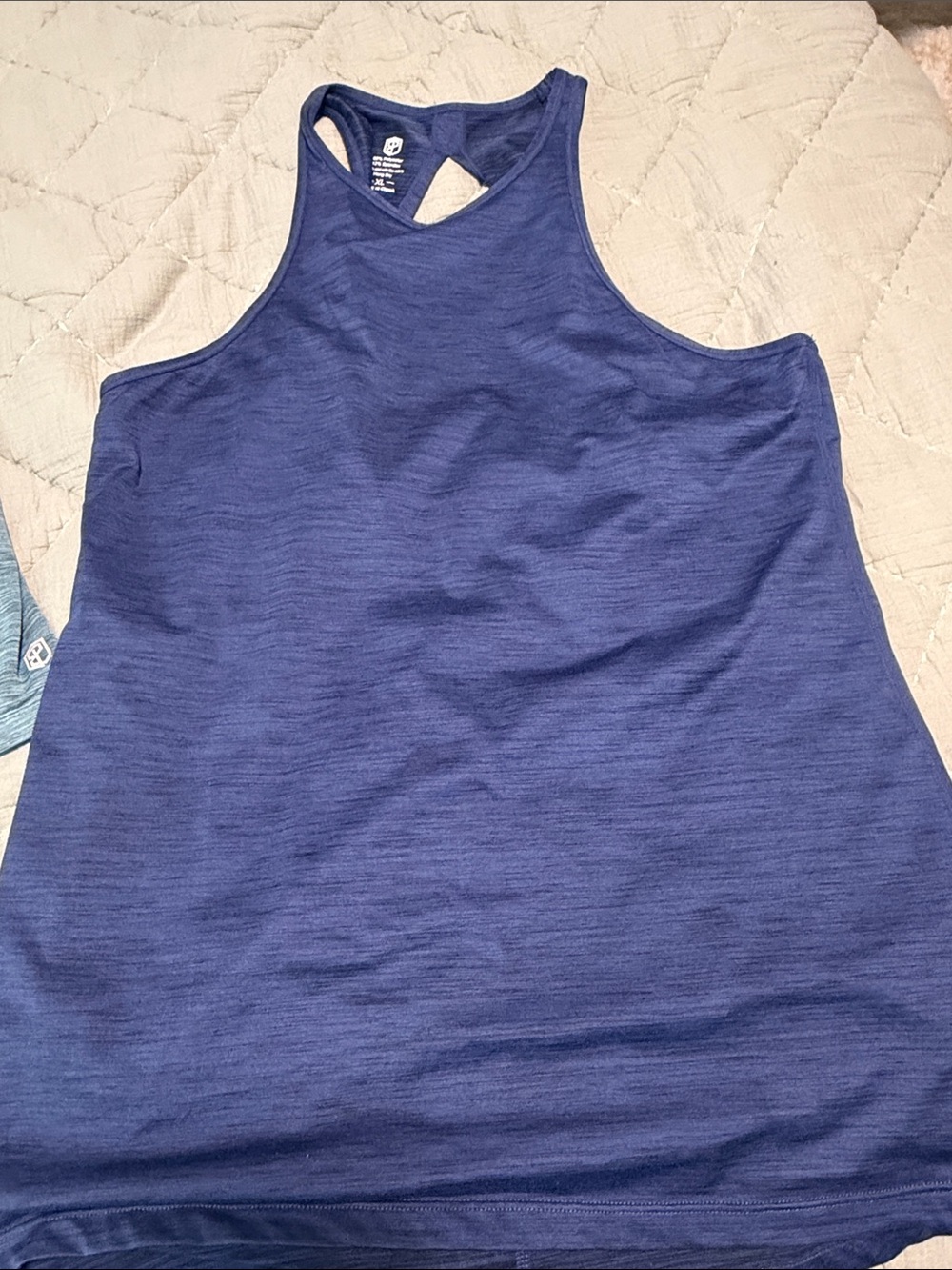 Born Primitive Tank Tops in Mint, Navy, Gray - 3-Pack Performance Tanks - Picture 4 of 8